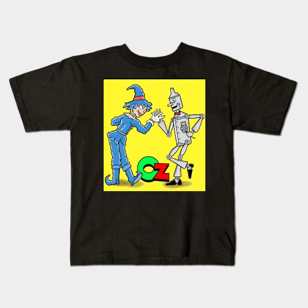 Welcome To Oz Kids T-Shirt by FancyKat